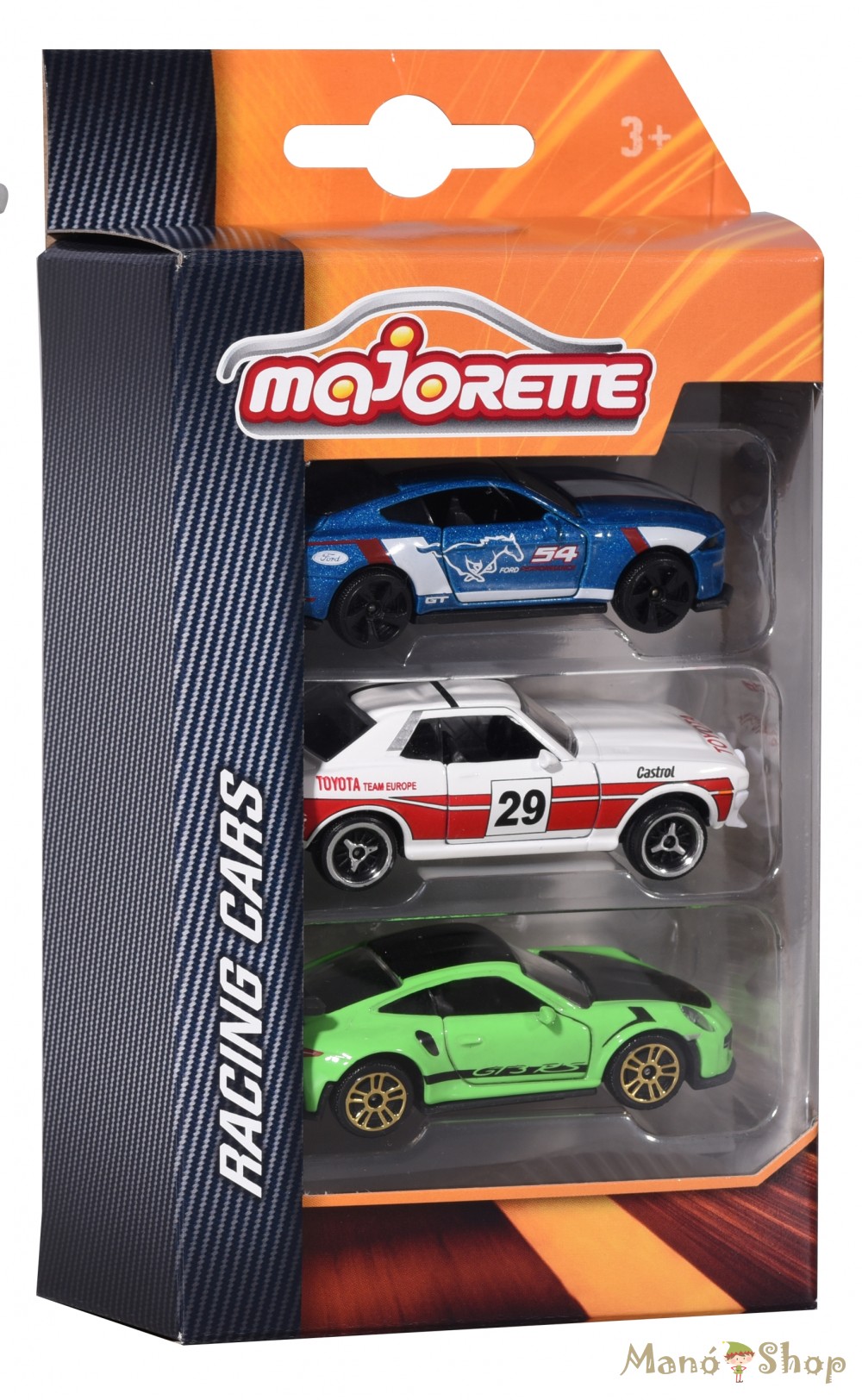 Majorette Racing Cars 3db os kisautó szett ManóShop we