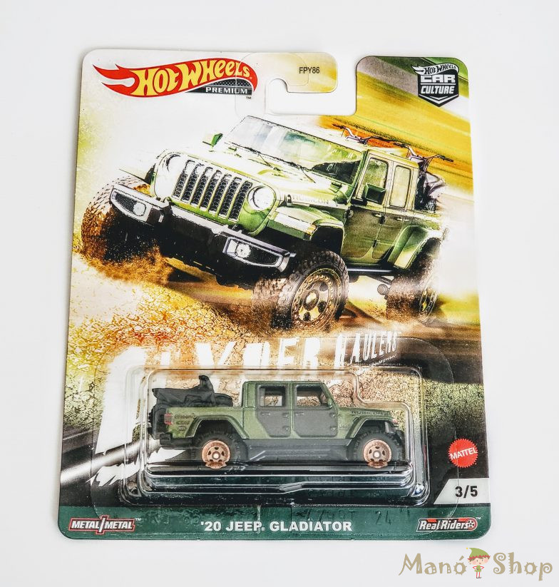 Hot Wheels Premium Hyper Haulers Jeep Gladiator