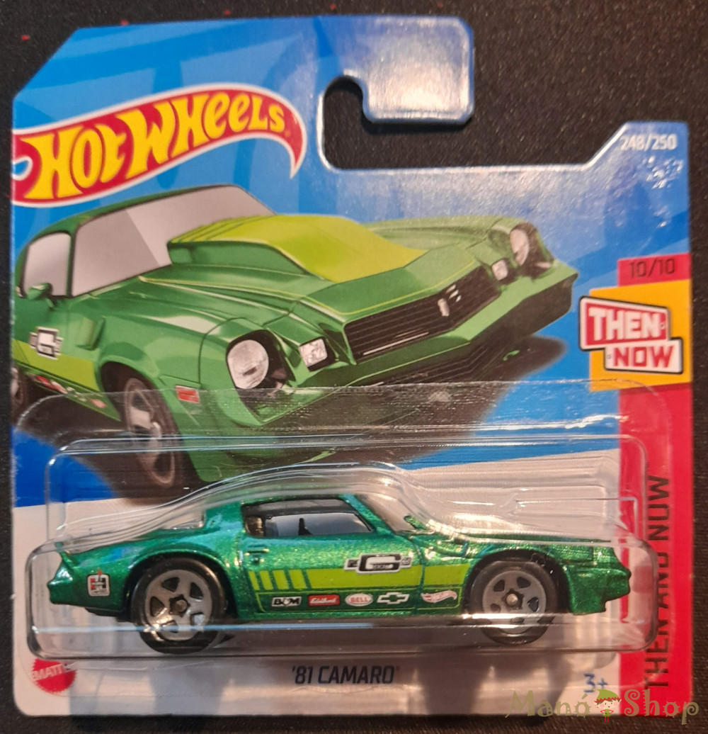 Hot Wheels Then And Now Camaro Man Shop Web R