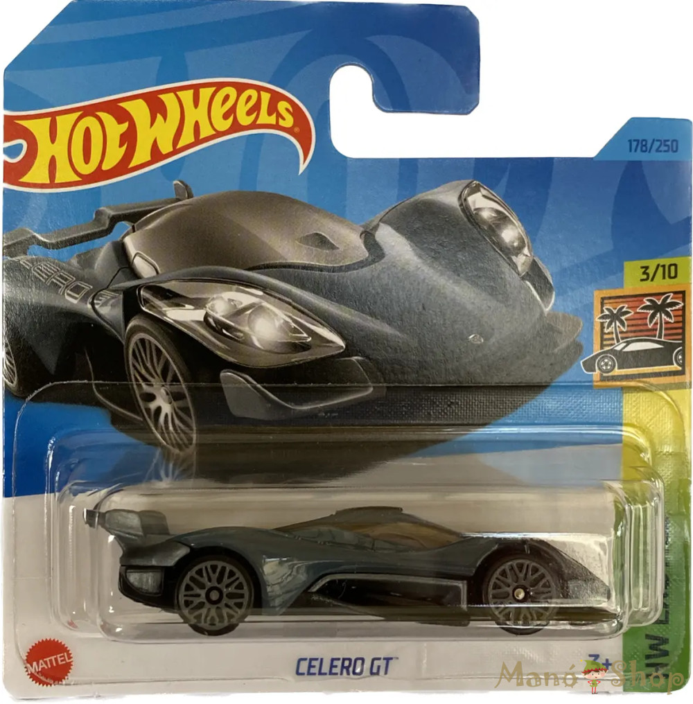 Hot Wheels HW Exotics Celero GT ManóShop webáruház