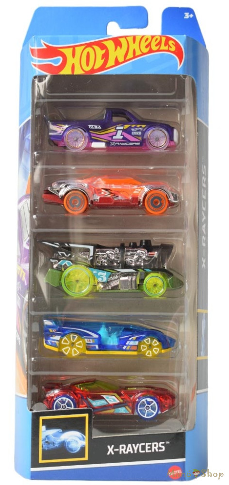 Hot Wheels X Raycers 5 db os autó készlet ManóShop web