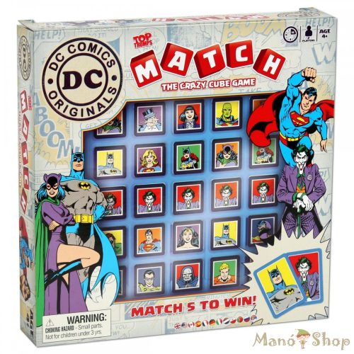 DC szuperhősök MATCH társasjáték