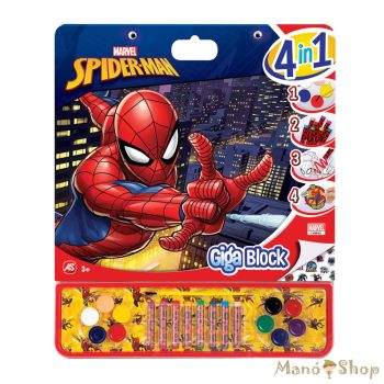 Giga Szinező - 4 az 1 ben Pókember