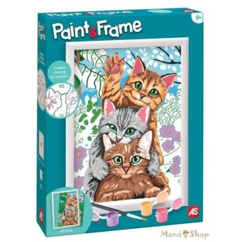 Paint & Frame - Festés szám szerint - Cicák