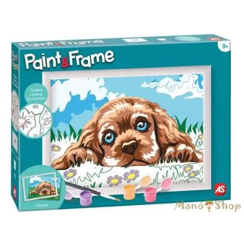 Paint & Frame - Festés szám szerint - Kutyus