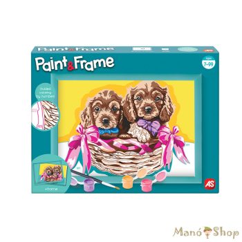 Paint & Frame - Festés szám szerint - Kutyusok