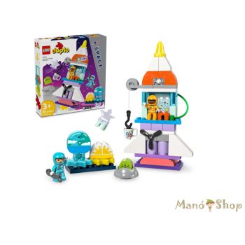 LEGO® DUPLO® - 3 az 1-ben űrsikló kaland (10422)