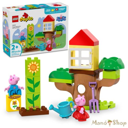 LEGO® DUPLO® - Peppa malac kertje és lombháza 10431