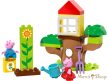 LEGO® DUPLO® - Peppa malac kertje és lombháza 10431