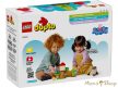 LEGO® DUPLO® - Peppa malac kertje és lombháza 10431