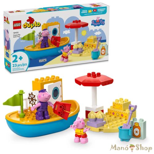  LEGO® DUPLO® - Peppa malac hajókirándulása 10432