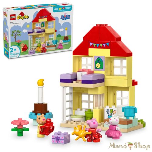 LEGO® DUPLO® - Peppa malac születésnapi háza 10433