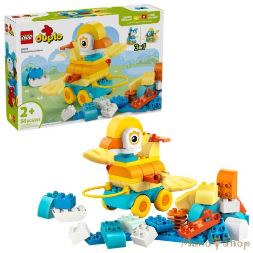 LEGO® DUPLO® - 3 az 1-ben guruló állatok (10448)