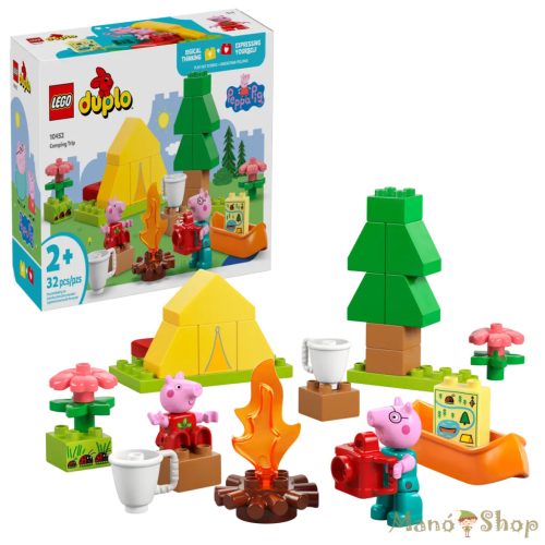 LEGO® DUPLO® Peppa malac - Kempingezős kirándulás (10452)
