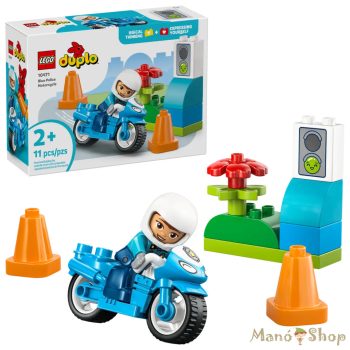LEGO® DUPLO® - Kék rendőrségi motorkerékpár (10471)