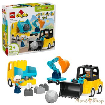 LEGO® DUPLO® - 3 az 1-ben építési munkagépek (10475)