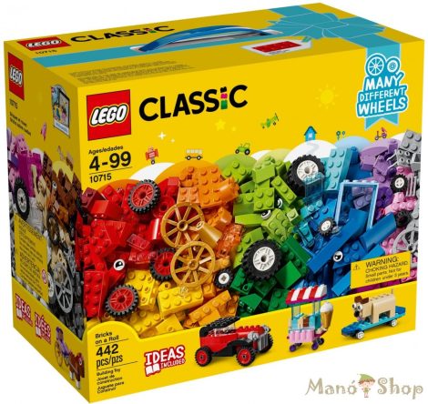 LEGO Classic Kockák és kerekek 10715