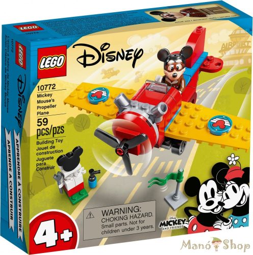 LEGO Disney - Mickey egér légcsavaros repülőgépe 10772