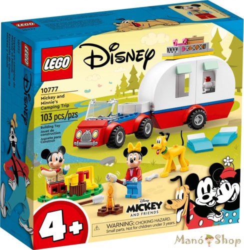 LEGO Disney Mickey és barátai - Mickey és Minnie egér kempingezik 10777