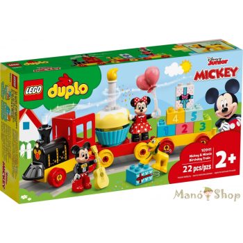   LEGO DUPLO - Disney - Mickey és Minnie születésnapi vonata 10941