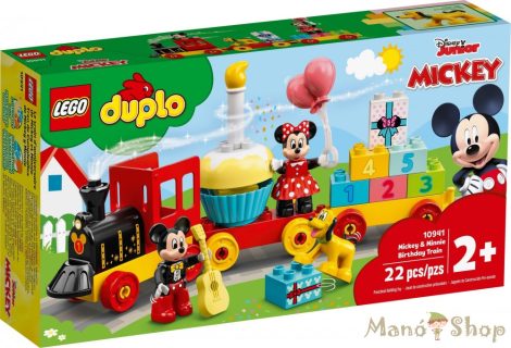 LEGO DUPLO - Disney - Mickey és Minnie születésnapi vonata 10941