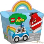  LEGO DUPLO - Tűzoltó helikopter és rendőrautó 10957