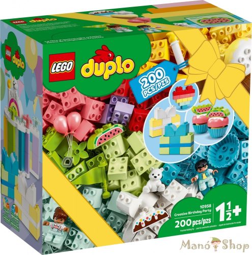 LEGO DUPLO - Kreatív születésnapi zsúr 10958