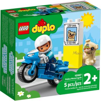 LEGO Duplo - Rendőrségi motorkerékpár 10967