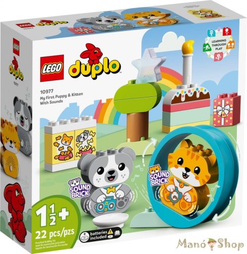 LEGO Duplo - Első kutyusom és cicám 10977