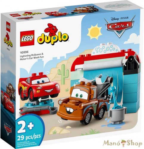 LEGO DUPLO - Villám McQueen és Matuka vidám autómosása