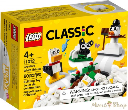 LEGO Classic - Kreatív fehér kockák 11012