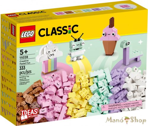  LEGO Classic - Kreatív pasztell kockák