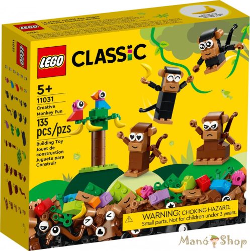 LEGO Classic - Kreatív majommóka