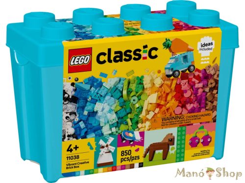 LEGO® Classic Színes és kreatív építőkészlet 11038