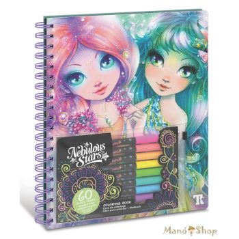 Nebulous Stars Fekete alapú színezőfüzet