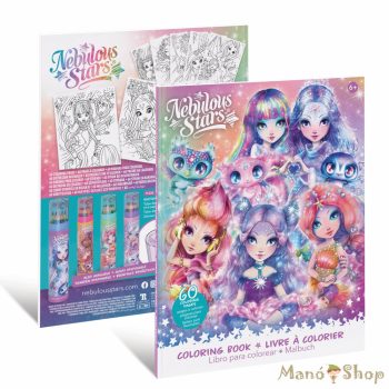 Nebulous Stars - Szinező füzet 60 lapos