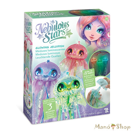 Nebulous Stars - Éjszaka világítós medúza figura kreatív készlet