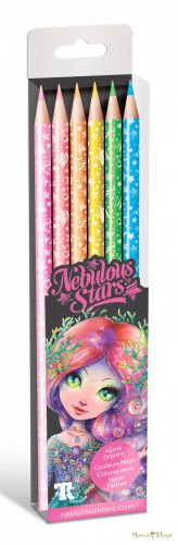 Nebulous Stars - Színes ceruza 6 db-os neon