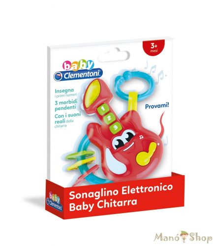 Clementoni Baby - Elektromos gitár csörgő