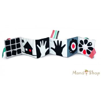 Clementoni Baby - Fekete-Fehér puha babakönyv