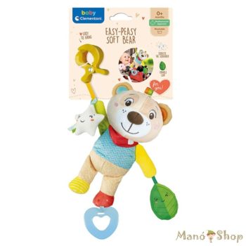 Clementoni Baby - Plüss maci csörgő