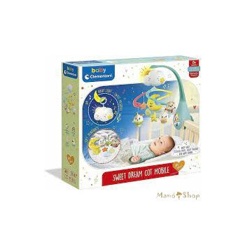 Clementoni Baby - Felhő kiságyforgó fény és hanggal