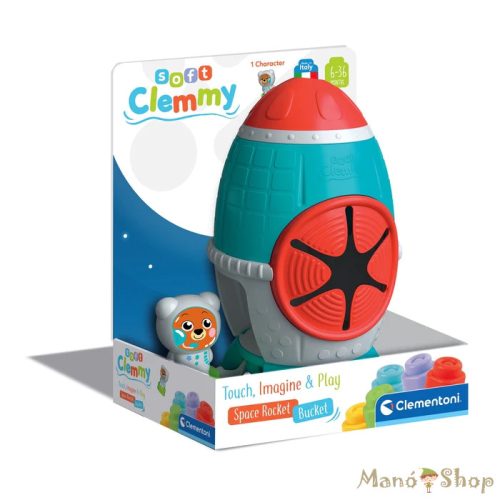 Clementoni Clamy Soft - Érzékelést fejlesztő Rakéta