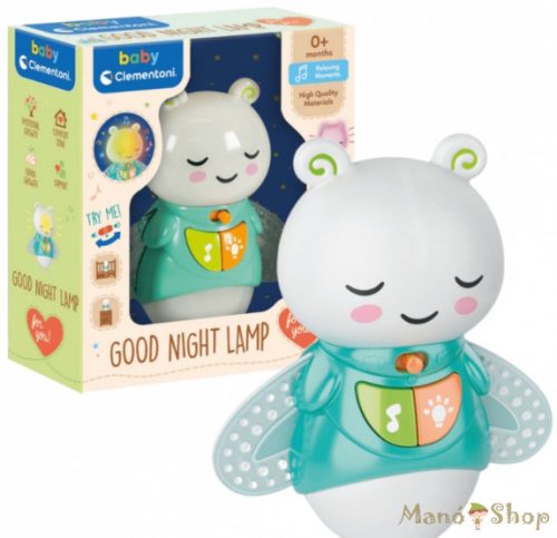 Clementoni Baby - Szentjánosbogár Zenélő éjszakai fény