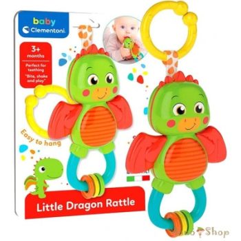 Clementoni Baby - Sárkány csörgős rágóka