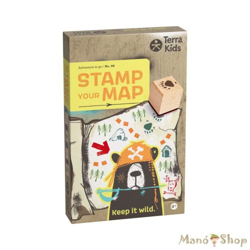 HABA Terra Kids - Pecsételd meg a térképed!