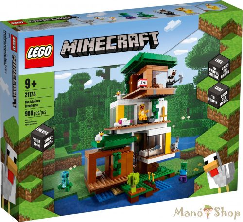 LEGO Minecraft - A modern lombház 21174