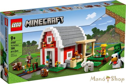 LEGO Minecraft - A piros pajta