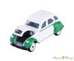 Majorette: Vintage: Citroën 2CV zöld-fehér kisautó