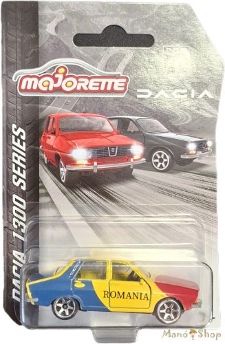 Majorette: Dacia 1300 Romania trikolór kisautó